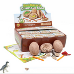 2PCS Educational Dinosaur Fossil Toys Archaeological Dig DIY