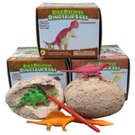 2PCS Educational Dinosaur Fossil Toys Archaeological Dig DIY