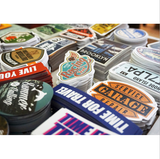 VINTAGE LUGGAGE TRAVEL STICKERS