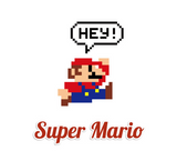 CLASSIC super mario pixel stickers