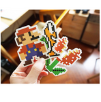 CLASSIC super mario pixel stickers