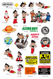 ASTO BOY CARTOON STICKERS TRAVEL