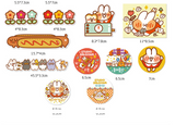 cute kawaii bear stickers rabbit chibi anime