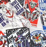 japanese anime gundam fashion cartoon sticker