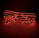 Halloween Clubbing Cyberpunk LED Light Visor Glasses Goggles Party