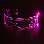 LED light  cyberpunk eyeglasses party toy MULTICOLOR CHANGEABLE