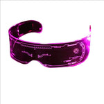 LED light  cyberpunk eyeglasses party toy MULTICOLOR CHANGEABLE