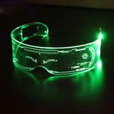 LED light  cyberpunk eyeglasses party toy MULTICOLOR CHANGEABLE