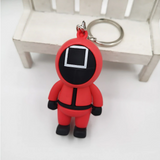 Squid Game Keychain Costome 3d doll loni doll